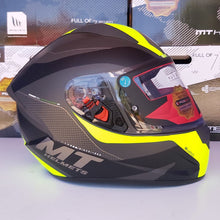 Cargar imagen en el visor de la galería, CASCO MT STINGER PARADOX C3 AMARILLO FLUO MATE PULSAR R6R FZ