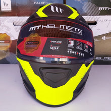 Cargar imagen en el visor de la galería, CASCO MT STINGER PARADOX C3 AMARILLO FLUO MATE PULSAR R6R FZ