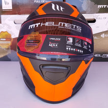 Cargar imagen en el visor de la galería, CASCO MT STINGER PARADOX C4 NARANJA FLUO MATE PULSAR R6R FZ