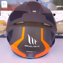 Cargar imagen en el visor de la galería, CASCO MT STINGER PARADOX C4 NARANJA FLUO MATE PULSAR R6R FZ