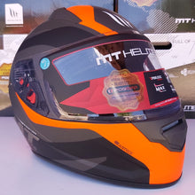 Cargar imagen en el visor de la galería, CASCO MT STINGER PARADOX C4 NARANJA FLUO MATE PULSAR R6R FZ