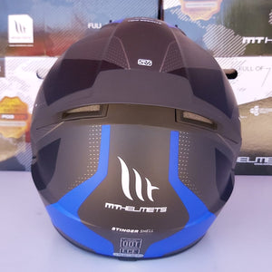 CASCO MT STINGER PARADOX C7 AZUL MATE PULSAR R6R FZ R1 R15