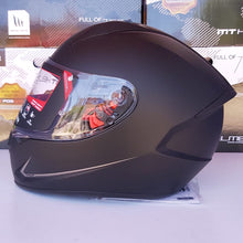 Cargar imagen en el visor de la galería, CASCO  MT STINGER SOLID NEGRO MATE PULSAR R6R FZ R1 R15 CBR