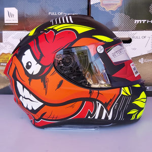CASCO MT TARGO TRUCK A3 ROJO MATE PULSAR R6R FZ R1 R15 CBR