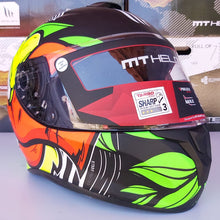 Cargar imagen en el visor de la galería, CASCO MT TARGO TRUCK A2 AMARILLO FLUO MATE PULSAR R6R FZ R1