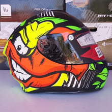 Cargar imagen en el visor de la galería, CASCO MT TARGO TRUCK A2 AMARILLO FLUO MATE PULSAR R6R FZ R1