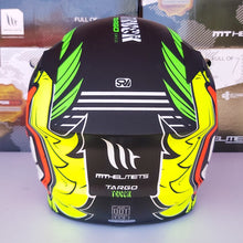 Cargar imagen en el visor de la galería, CASCO MT TARGO TRUCK A2 AMARILLO FLUO MATE PULSAR R6R FZ R1