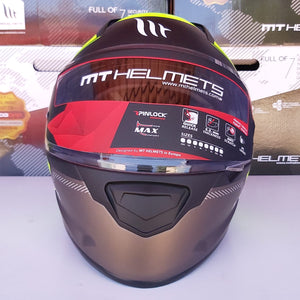 CASCO MT STINGER BOGOR A3 AMARILLO FLUO MATE PULSAR R6R FZ