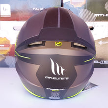Cargar imagen en el visor de la galería, CASCO MT STINGER BOGOR A3 AMARILLO FLUO MATE PULSAR R6R FZ