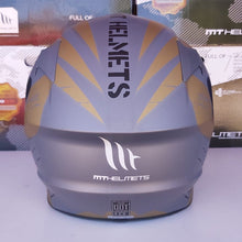 Cargar imagen en el visor de la galería, CASCO MT TARGO EXPLORER A9 ORO MATE PULSAR R6R FZ R1 R15 CBR