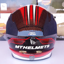 Cargar imagen en el visor de la galería, CASCO MT TARGO INTERACT A1 ROJ/PERLA PULSAR R6R FZ R1 CBR
