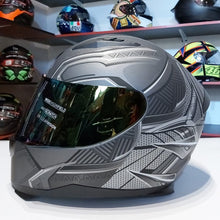 Cargar imagen en el visor de la galería, CASCO KOV BLACKAT PULSAR R6R FZ R1 R15 CBR GIXXER GSXR DUKE