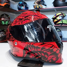 Cargar imagen en el visor de la galería, CASCO TAFF DRAKO FIRE PULSAR R6R FZ R1 R15 CBR GIXXER GSXR