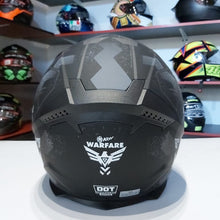 Cargar imagen en el visor de la galería, CASCO KOV WARFARE BLACKOPS PULSAR R6R FZ R1 R15 CBR GIXXER