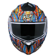 Cargar imagen en el visor de la galería, Casco Stealth Alebrije Azul PULSAR R6R FZ R1 R15 CBR GIXXER
