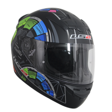 Cargar imagen en el visor de la galería, CASCO LS2 ROOKIE TECH MATT FF352 PULSAR R6R FZ R1 R15 CBR