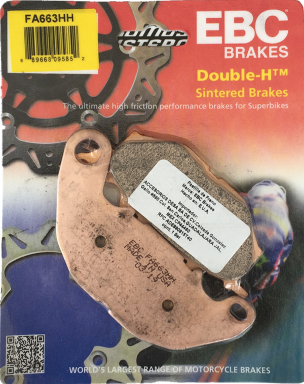 Balatas Del EBC HH YAMAHA R3 MT03 2015 16 17 18 19 2020