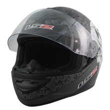 Cargar imagen en el visor de la galería, CASCO LS2 ROOKIE TEST MACHINE NEGRO MATE FF352 PUSAR R6R R15