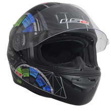 Cargar imagen en el visor de la galería, CASCO LS2 ROOKIE TECH MATT FF352 PULSAR R6R FZ R1 R15 CBR