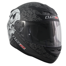 Cargar imagen en el visor de la galería, CASCO LS2 ROOKIE TEST MACHINE NEGRO MATE FF352 PUSAR R6R R15