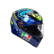 Cargar imagen en el visor de la galería, CASCO CERRADO AGV K3 SV TOP ROSSI MISANO 2015 R6R R1 GSXR