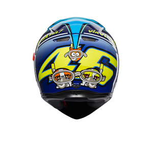 CASCO CERRADO AGV K3 SV TOP ROSSI MISANO 2015 R6R R1 GSXR