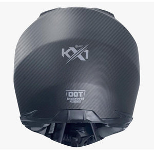 Casco KX1 Negro Carbon PULSAR R6R FZ R1 R15 CBR GIXXER GSXR