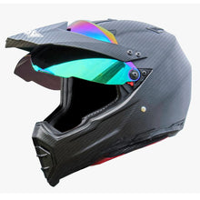 Cargar imagen en el visor de la galería, Casco KX1 Negro Carbon PULSAR R6R FZ R1 R15 CBR GIXXER GSXR