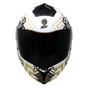 Casco Stealth Mictlan Blanco PULSAR R6R FZ R1 R15 CBR GIXXER
