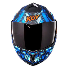 Cargar imagen en el visor de la galería, Casco Stealth Tlatoani Azul PULSAR R6R FZ R1 R15 CBR GIXXER