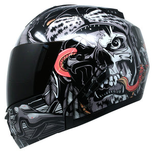 Casco Stealth Tlatoani Negro PULSAR R6R FZ R1 R15 CBR GIXXER