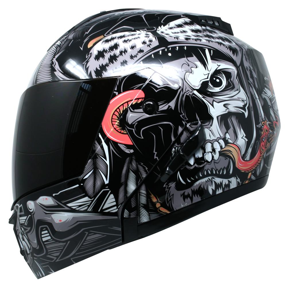 Casco Stealth Tlatoani Negro PULSAR R6R FZ R1 R15 CBR GIXXER