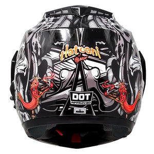 Casco Stealth Tlatoani Negro PULSAR R6R FZ R1 R15 CBR GIXXER