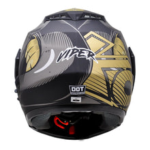 Cargar imagen en el visor de la galería, Casco Stealth Viper Negro PULSAR R6R FZ R1 R15 CBR GIXXER
