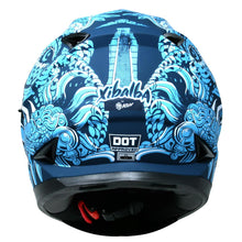 Cargar imagen en el visor de la galería, Casco Veneno Xibalba Azul PULSAR R6R FZ R1 R15 CBR GIXXER
