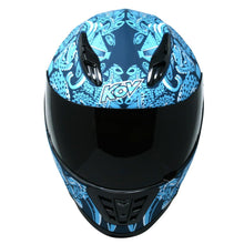Cargar imagen en el visor de la galería, Casco Veneno Xibalba Azul PULSAR R6R FZ R1 R15 CBR GIXXER