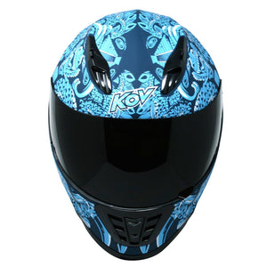 Casco Veneno Xibalba Azul PULSAR R6R FZ R1 R15 CBR GIXXER