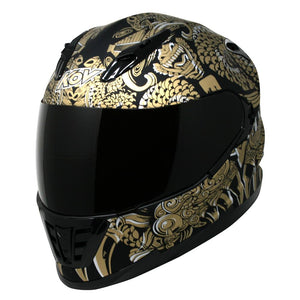 Casco Veneno Xibalba Negro PULSAR R6R FZ R1 R15 CBR GIXXER