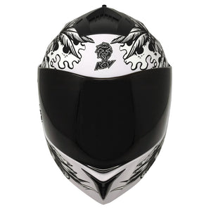 Casco Stealth Zapata Blanco PULSAR R6R FZ R1 R15 CBR GIXXER