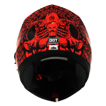 Cargar imagen en el visor de la galería, Casco Stealth Zapata Rojo PULSAR R6R FZ R1 R15 CBR GIXXER RC